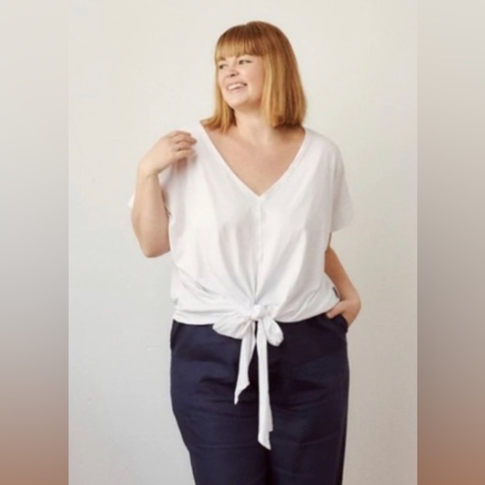 Free Label Penny tee in Persimmon